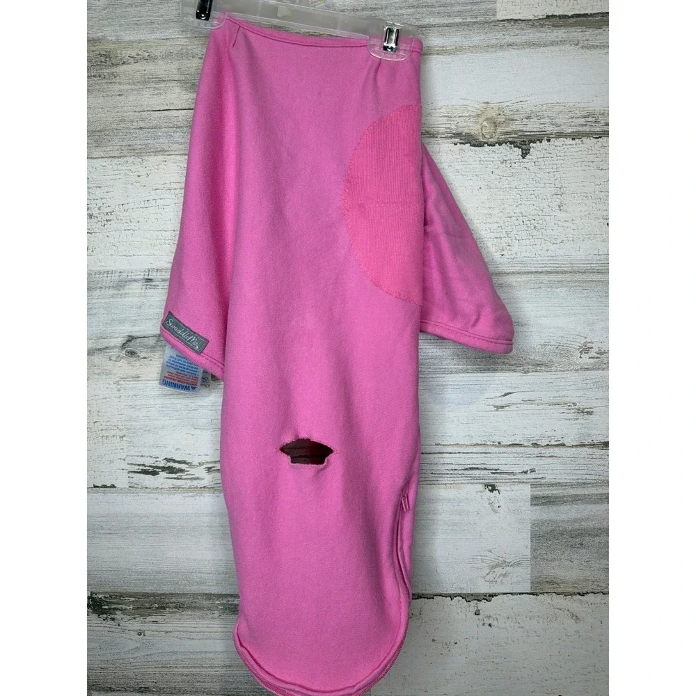 SwaddleMe Adjustable Swaddle Sack Girls S/M Pink
